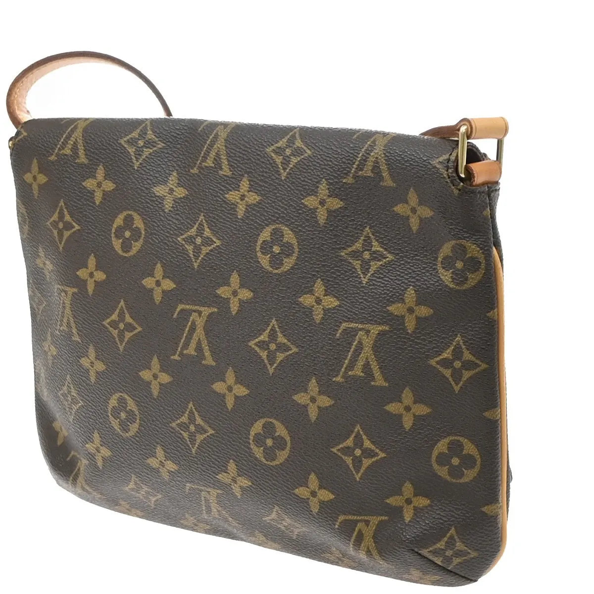 Louis Vuitton Musette Tango Monogram Canvas, Brown, Canvas, Shoulder Bag
