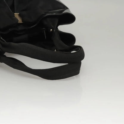 Salvatore Ferragamo Vala Patent leather, Black, Patent Leather, Handbag