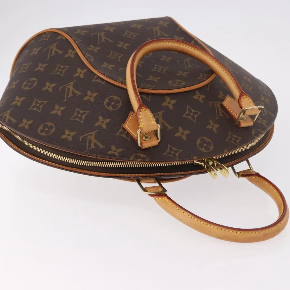 Louis Vuitton Ellipse Monogram, Brown, Canvas, Handbag