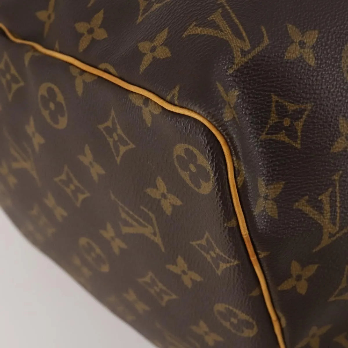 Louis Vuitton Keepall Monogram Canvas, Brown, Canvas, Travel Bag