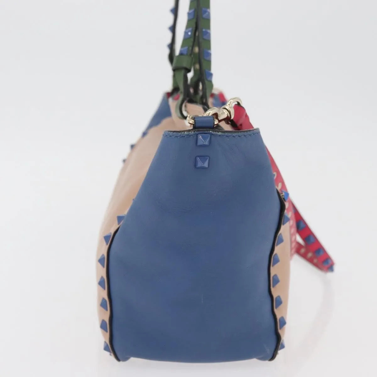 Valentino Garavani Rockstud Tote Soft Leather, Multicolour, Leather, Tote Bag