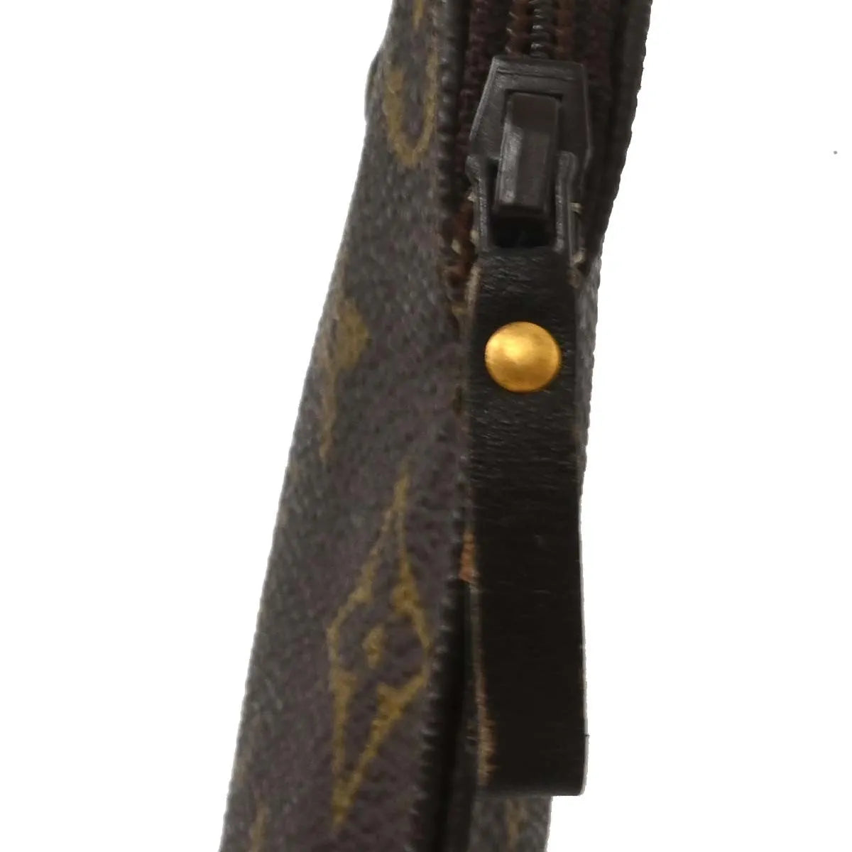 Louis Vuitton Pochette Secret Monogram canvas, Brown, Canvas, Clutch