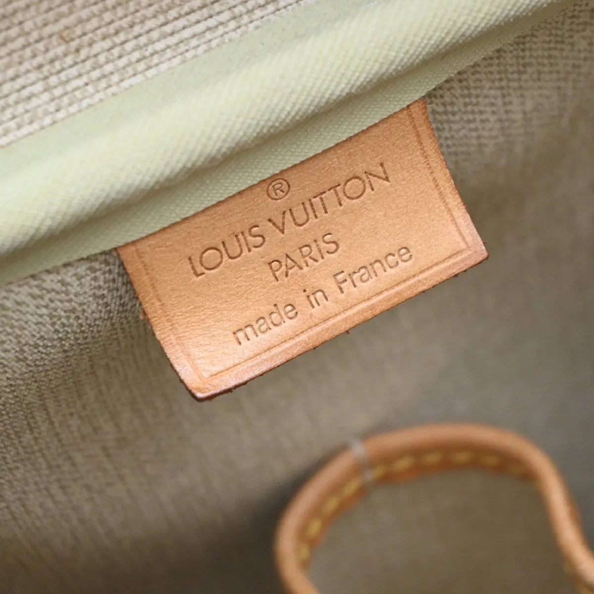 Louis Vuitton Deauville Monogram Canvas, Brown, Canvas, Handbag
