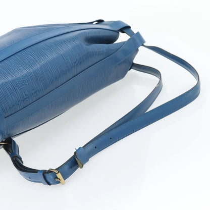 Louis Vuitton Randonnee Epi Leather, Blue, Leather, Shoulder Bag