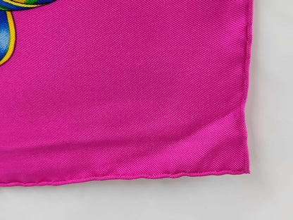 Hermes Carré 90 Silk multicolor, Multicolour, Silk, Scarf