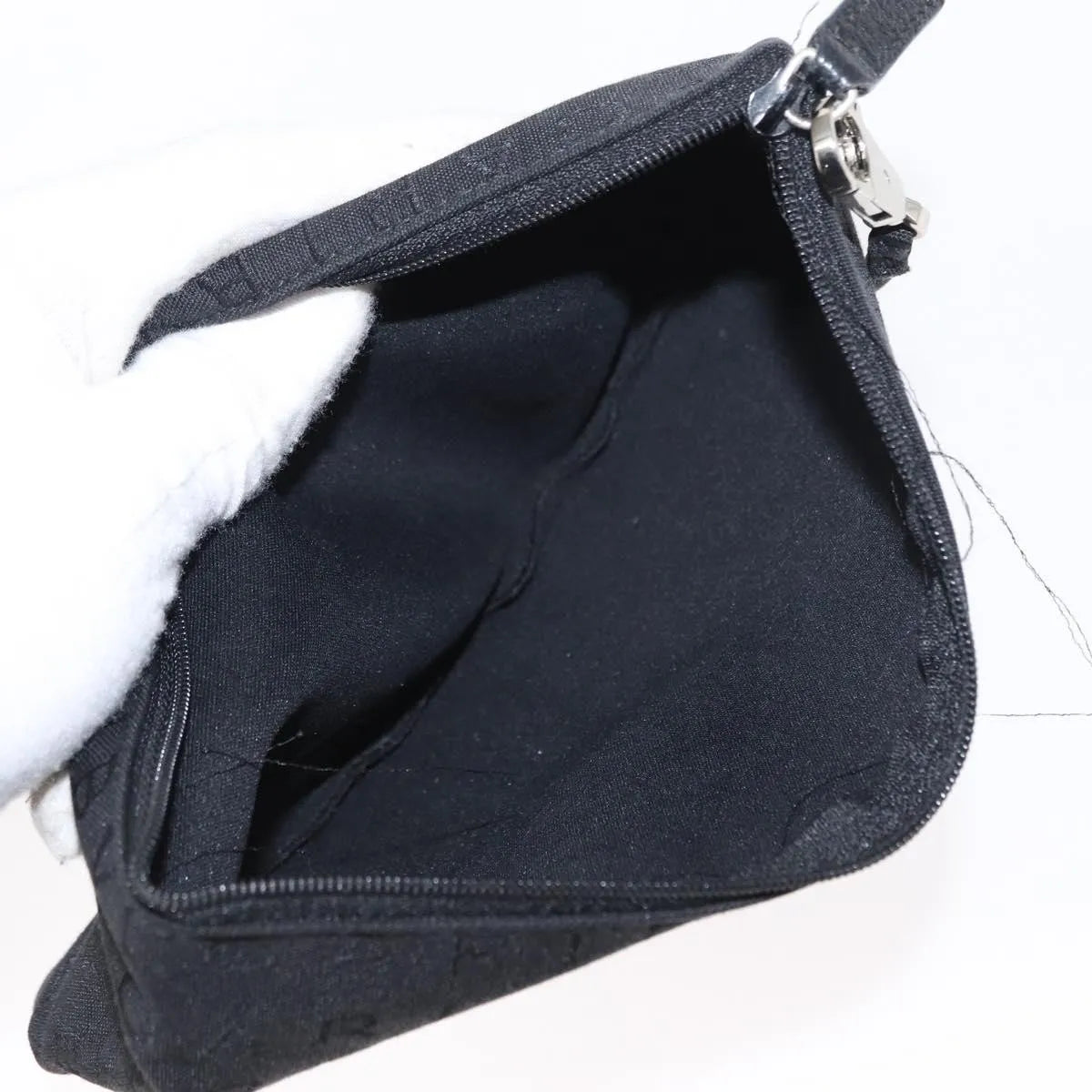 Bvlgari Logomania Canvas, Black, Canvas, Tote Bag