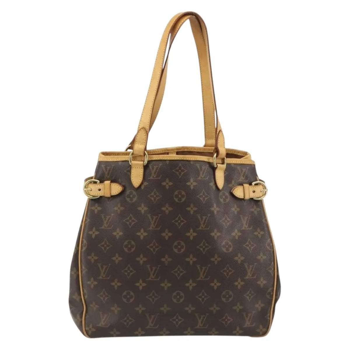 Louis Vuitton Batignolles Monogram Canvas, Brown, Canvas, Shoulder Bag