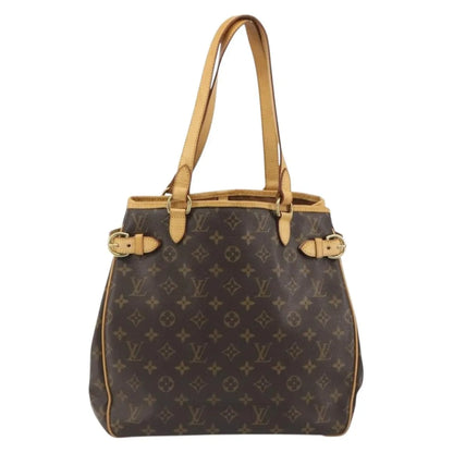 Louis Vuitton Batignolles Monogram Canvas, Brown, Canvas, Shoulder Bag
