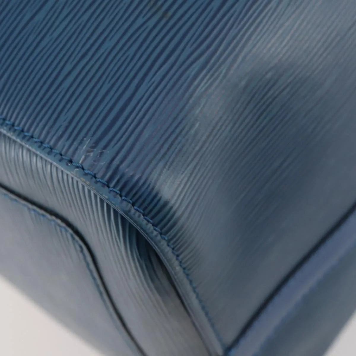 Louis Vuitton Keepall Epi Leather, Blue, Leather, Travel Bag
