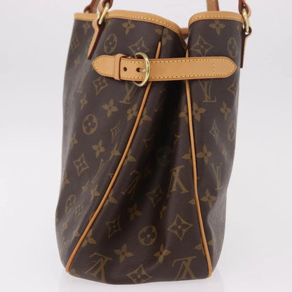 Louis Vuitton Batignolles Monogram Canvas, Brown, Canvas, Shoulder Bag