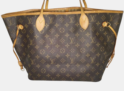Louis Vuitton Neverfull Tote Monogram Canvas, Brown, Canvas, Tote Bag