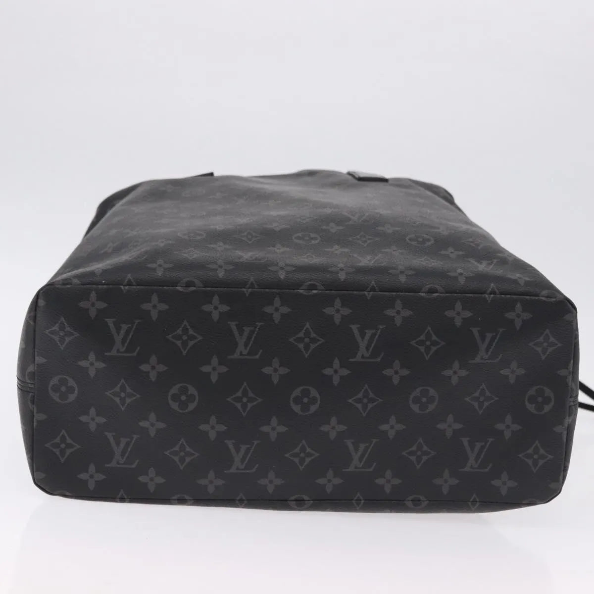 Louis Vuitton Cabas Light Drawstring Monogram Eclipse Canvas, Black, Canvas, Tote Bag