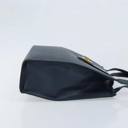 Celine Vintage Leather, Navy, Leather, Shoulder Bag