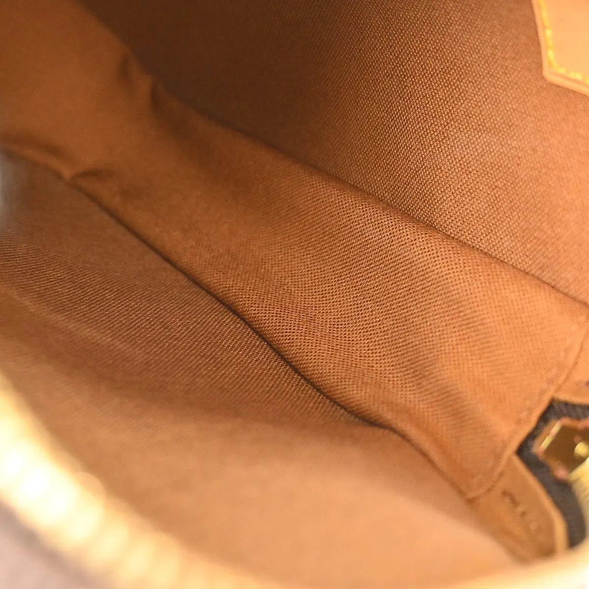 Louis Vuitton Pochette Gange Monogram Canvas, Brown, Canvas, Clutch