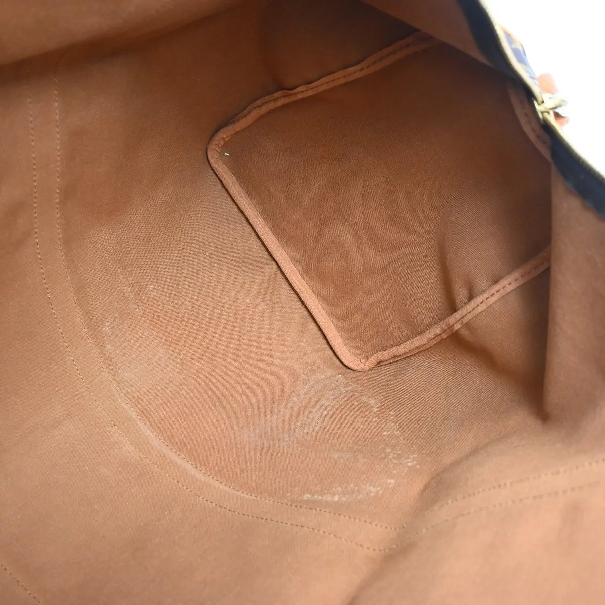 Louis Vuitton Keepall Monogram, Brown, Canvas, Travel Bag