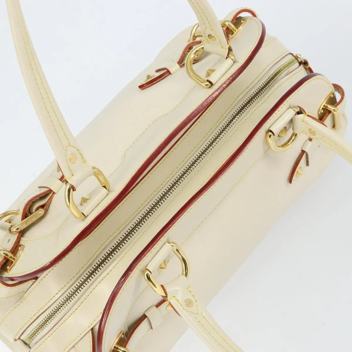 Louis Vuitton Suhali Le Radieux Leather, White, Leather, Handbag