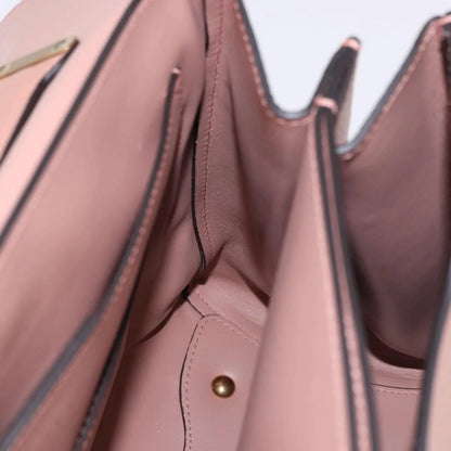 Salvatore Ferragamo Margot Satchel Leather, Pink, Leather, Handbag