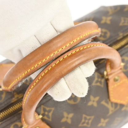 Louis Vuitton Speedy Monogram Canvas, Brown, Canvas, Handbag