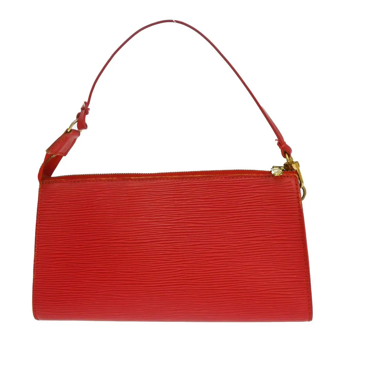 Louis Vuitton Pochette Accessoires Epi Leather, Red, Leather, Clutch