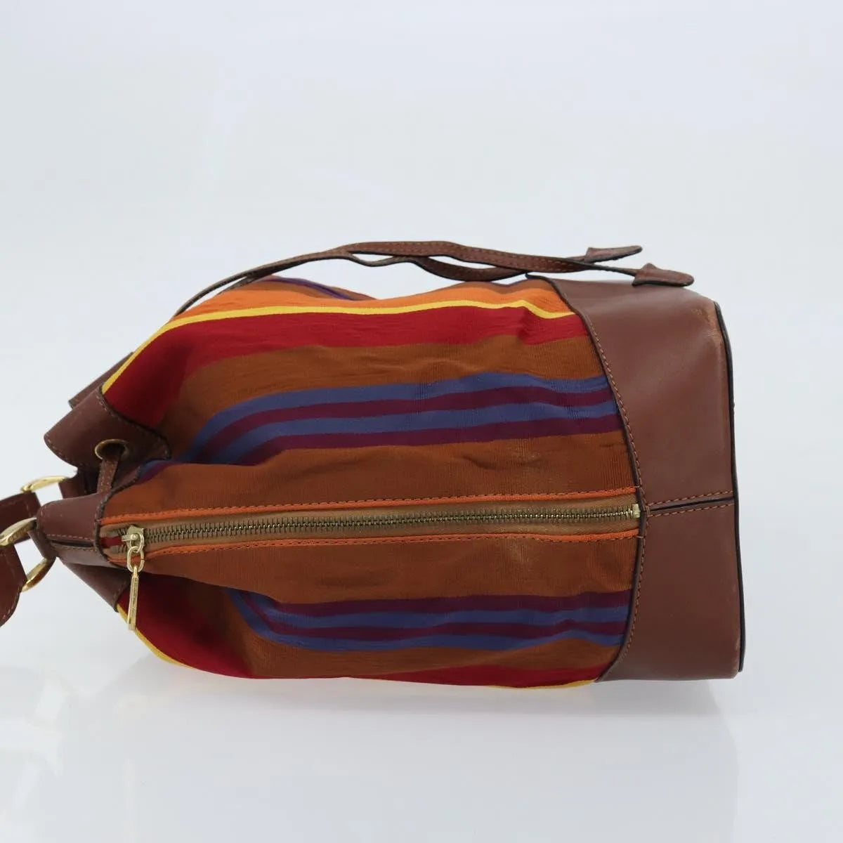 Celine Vintage Canvas, Multicolour, Canvas, Shoulder Bag