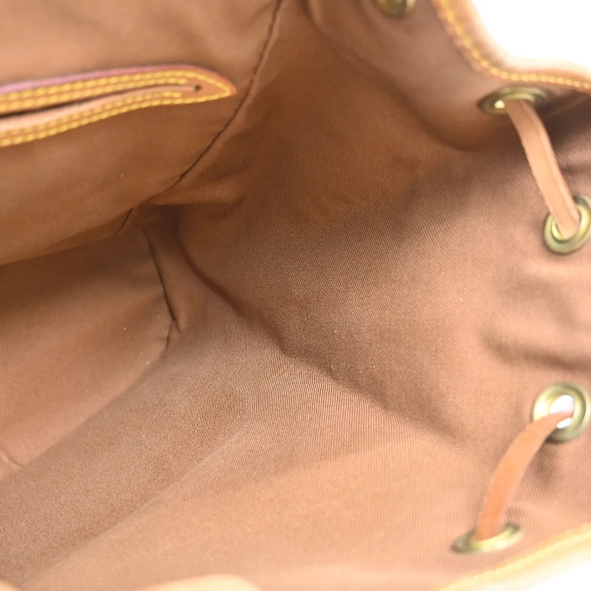 Louis Vuitton Montsouris Monogram, Brown, Canvas, Backpack