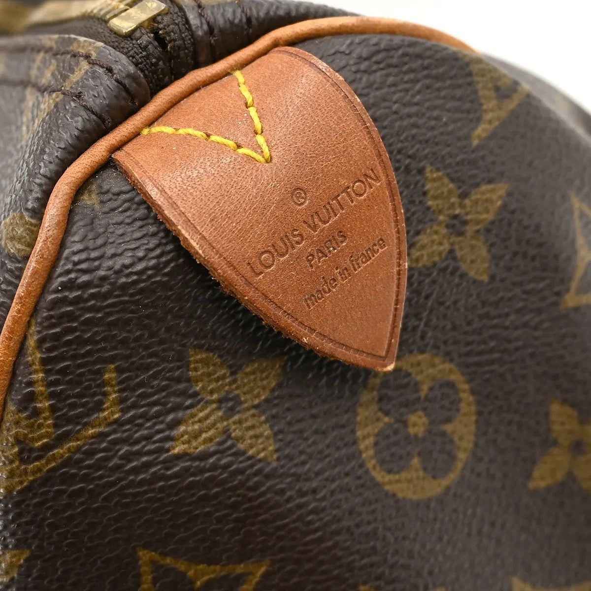 Louis Vuitton Speedy Monogram, Brown, Canvas, Handbag