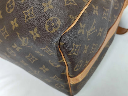 Louis Vuitton Keepall Monogram Canvas, Brown, Canvas, Travel Bag