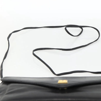Givenchy Vintage 4G Leather, Black, Leather, Shoulder Bag