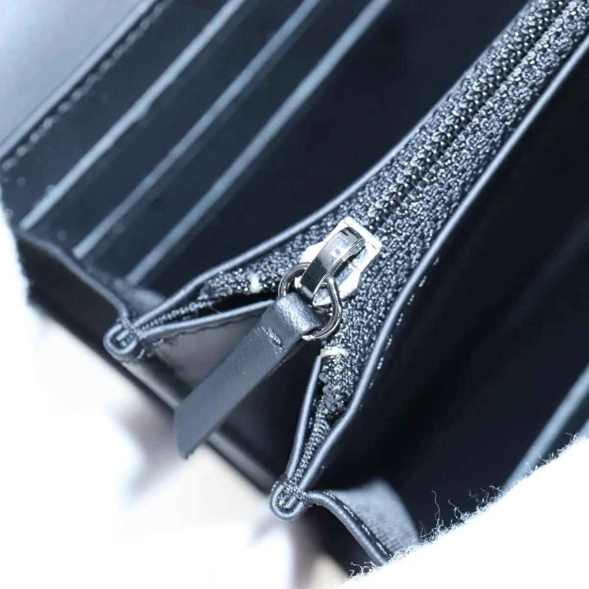 Chanel CC French Flap Quilted Patent Leather, Black, Patent Leather, Wallet