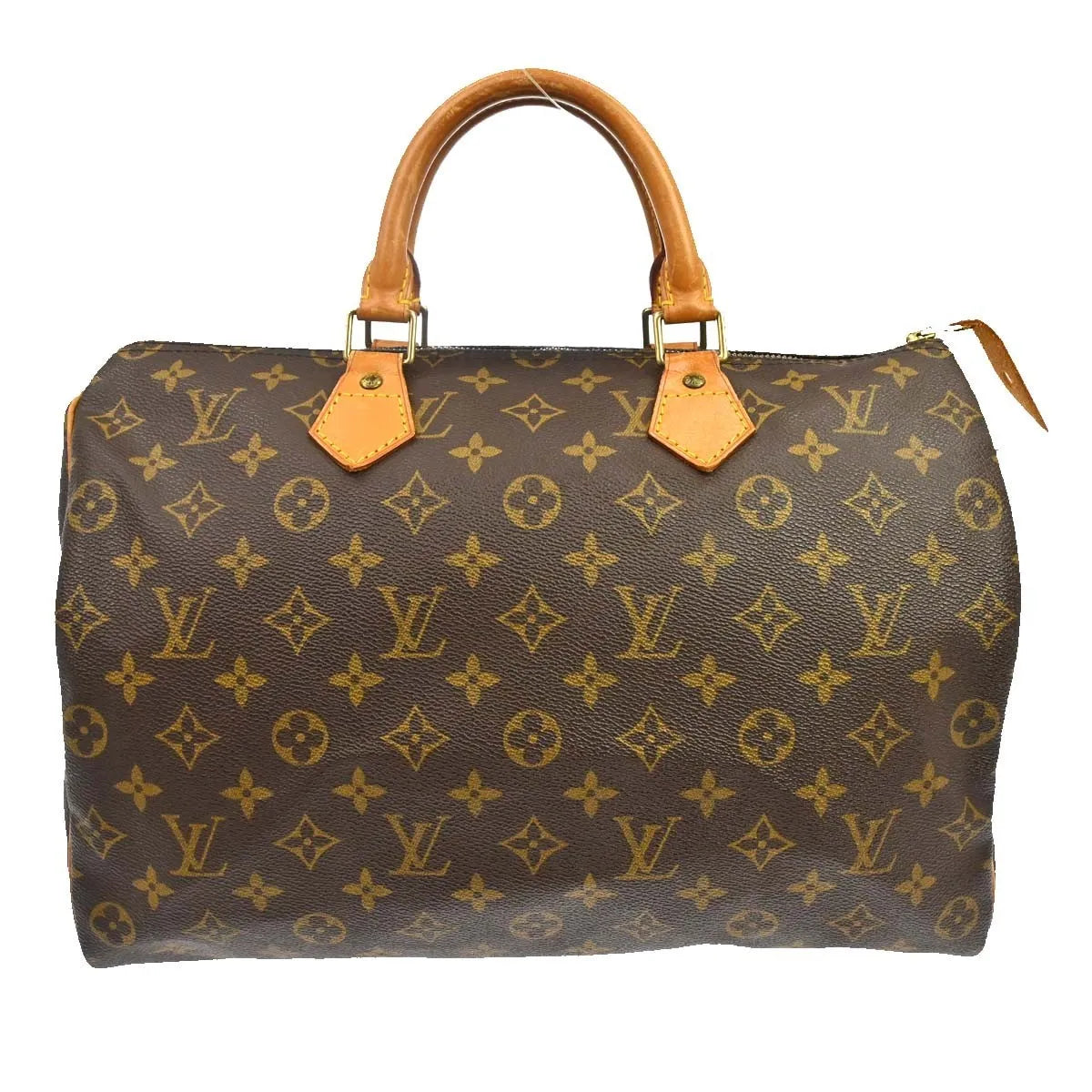 Louis Vuitton Speedy Monogram, Brown, Canvas, Handbag