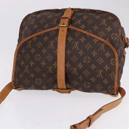Louis Vuitton Saumur Monogram, Brown, Canvas, Shoulder Bag