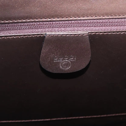 Gucci Vintage Leather, Brown, Leather, Shoulder Bag