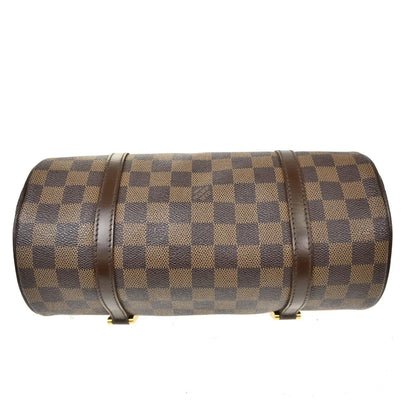 Louis Vuitton Papillon Damier, Brown, Canvas, Handbag