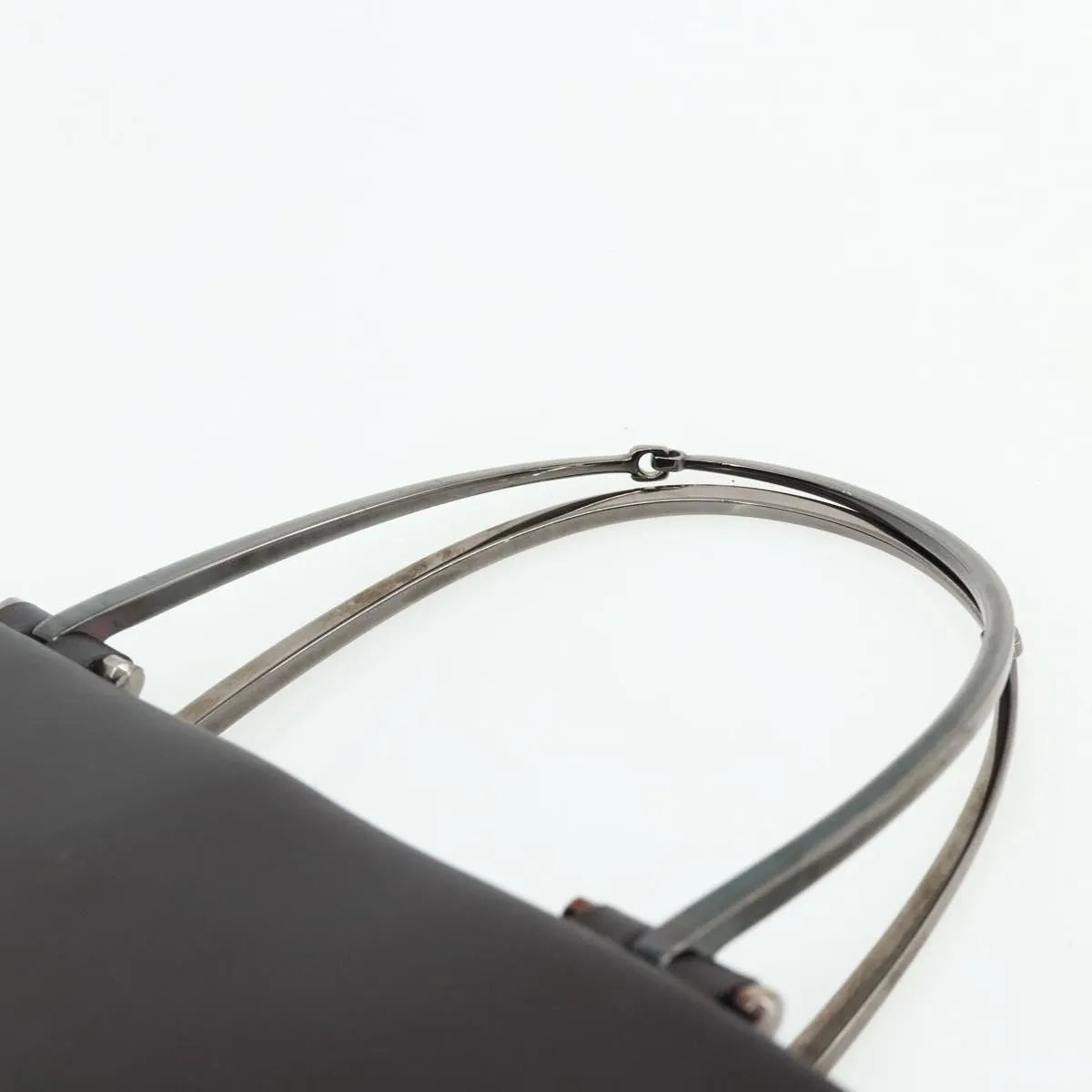 Gucci Vintage Leather, Brown, Leather, Handbag