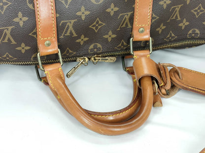 Louis Vuitton Keepall Monogram Canvas, Brown, Canvas, Travel Bag
