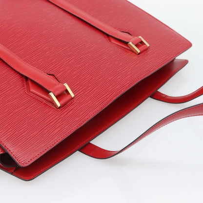 Louis Vuitton Duplex Epi Leather, Red, Leather, Shoulder Bag