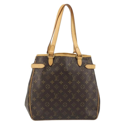 Louis Vuitton Batignolles Monogram Canvas, Brown, Canvas, Shoulder Bag