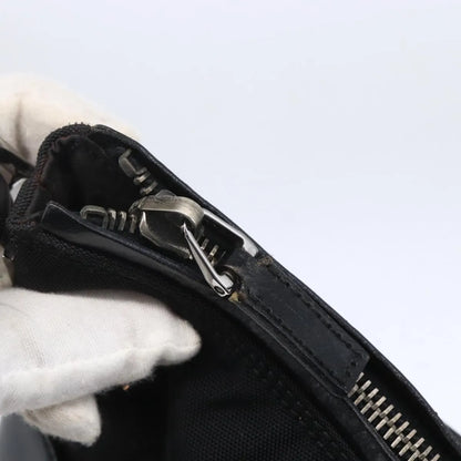 Gucci Vintage GG Canvas, Black, Canvas, Shoulder Bag