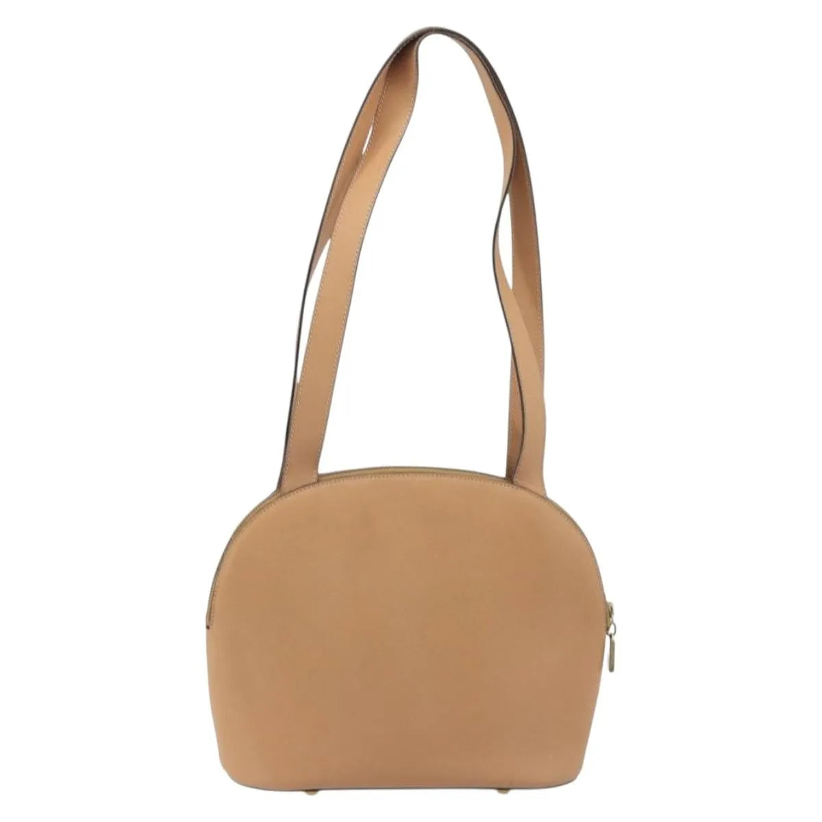 Celine Vintage Leather, Beige, Leather, Shoulder Bag
