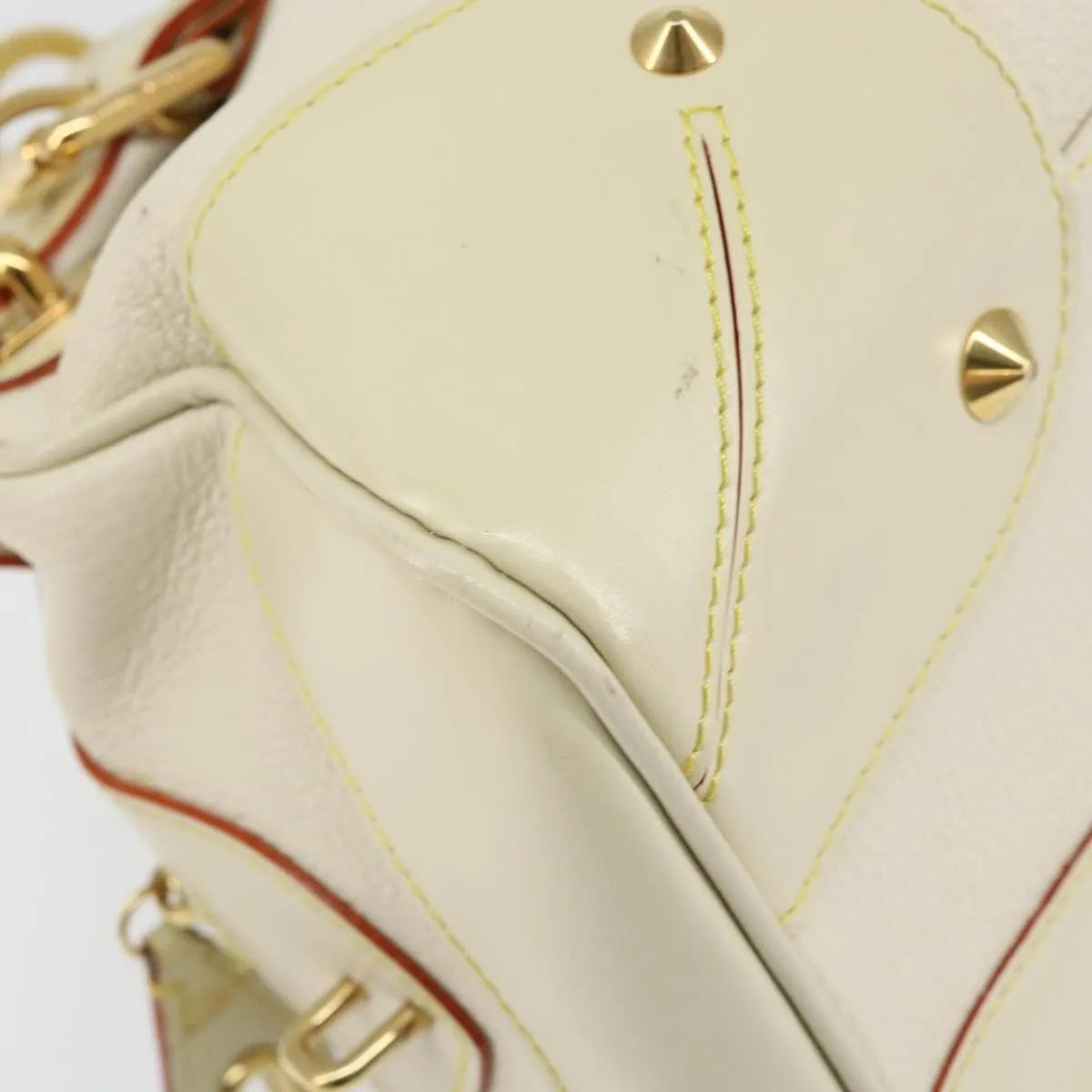 Louis Vuitton Suhali Le Radieux Leather, White, Leather, Handbag