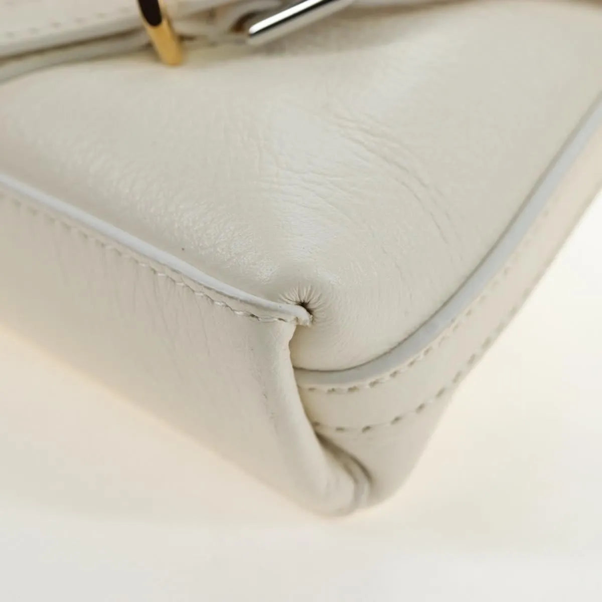 Givenchy Voyou Leather, White, Leather, Shoulder Bag