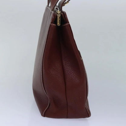 Burberry Vintage Leather, Brown, Leather, Tote Bag