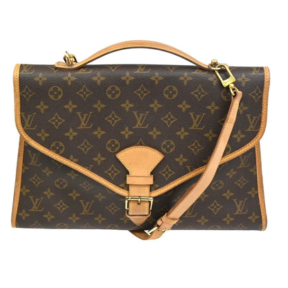Louis Vuitton Beverly Monogram Canvas, Brown, Canvas, Briefcase