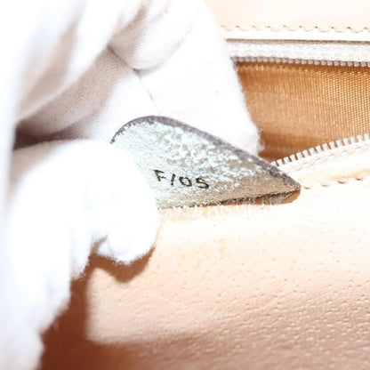 Celine vintage Leather, Ecru, Leather, Handbag