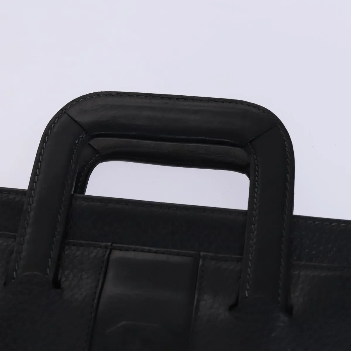 Burberry Vintage Leather, Black, Leather, Briefcase