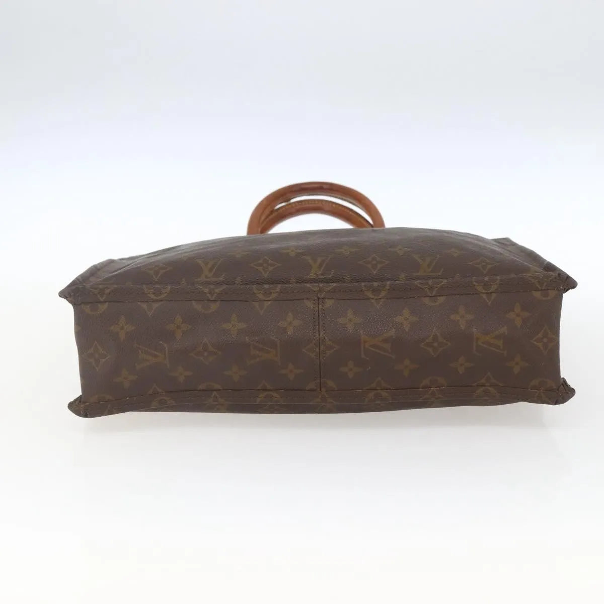Louis Vuitton Sac Plat Monogram, Brown, Canvas, Tote Bag