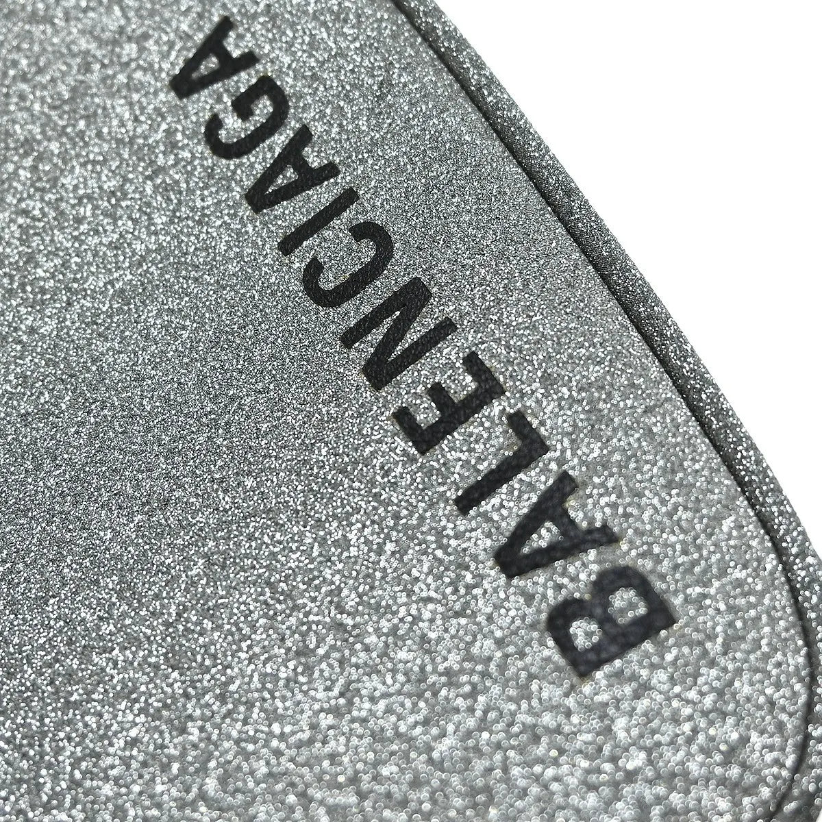 Balenciaga Triangle Leather, Silver, Leather, Handbag