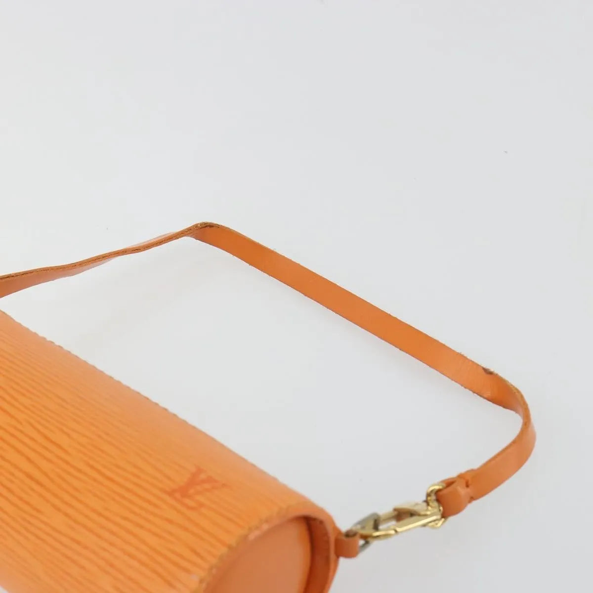 Louis Vuitton Soufflot Pochette Epi Leather, Orange, Leather, Clutch