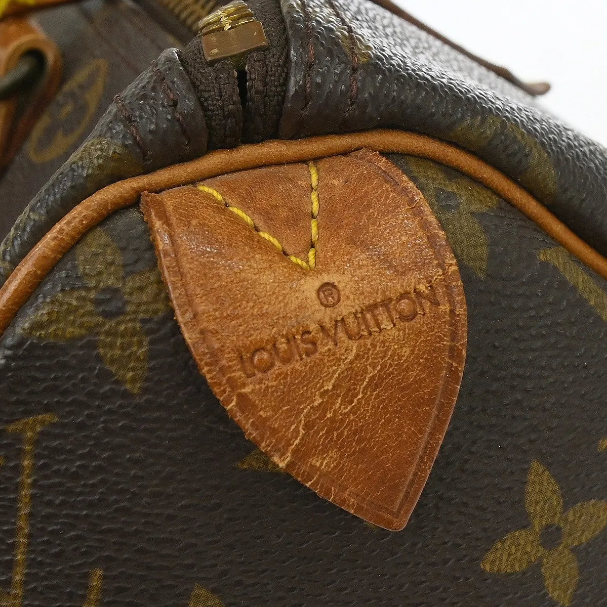 Louis Vuitton Speedy Monogram Canvas, Brown, Canvas, Handbag