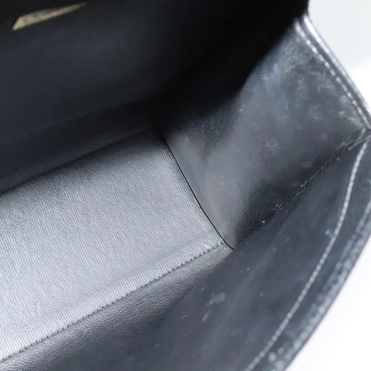 Christian Dior Vintage Leather, Black, Leather, Handbag